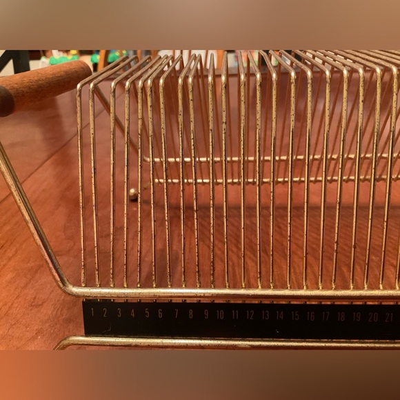 Mid-Century Record Rack - Picture 7 of 13